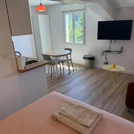 Appartement Studio O Mae Proche Village Outlet - Aeroport - St-Quentin-Fallavier
